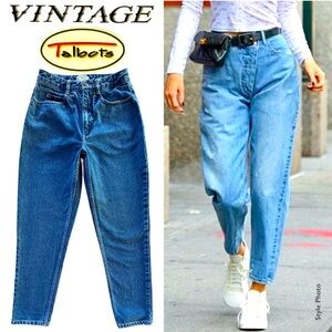 Talbots Vintage Classic Petite Tapered Leg Mom Jeans (~24P)